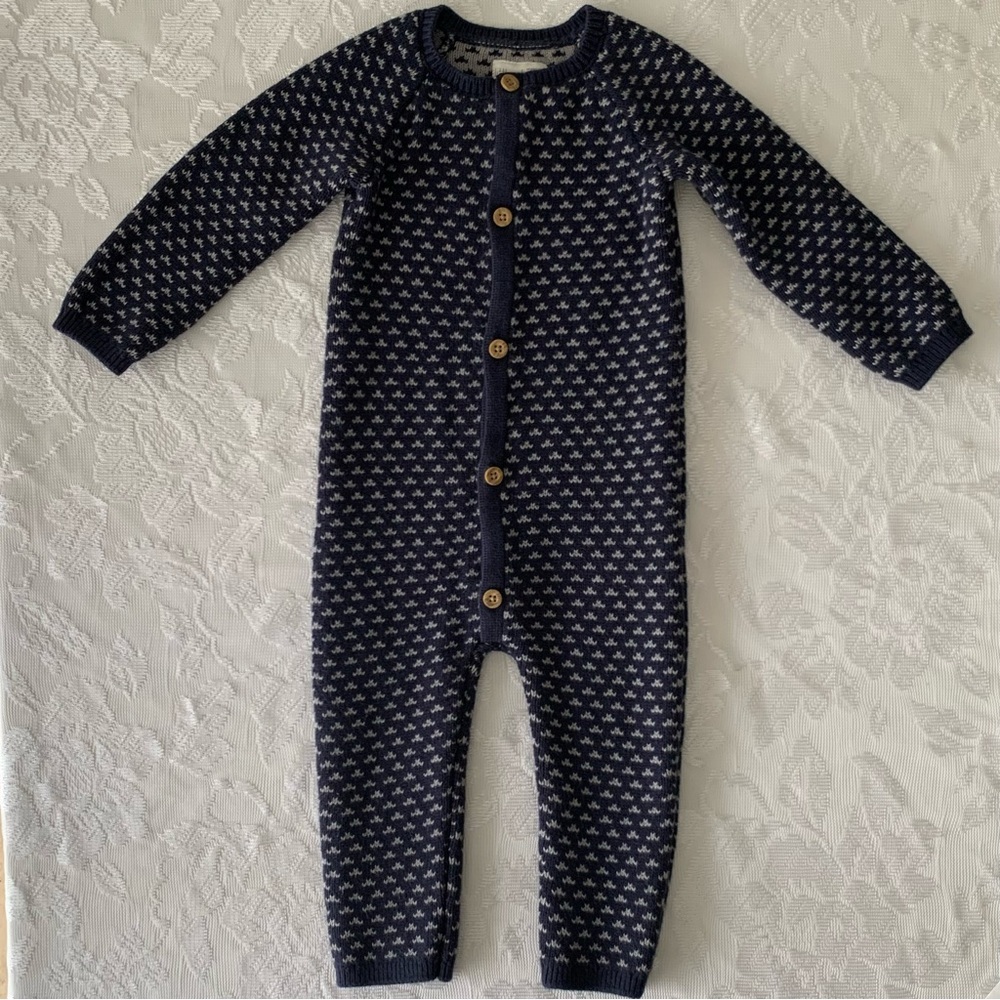 Carter's Baby Organic Sweater Knit Jumpsuit